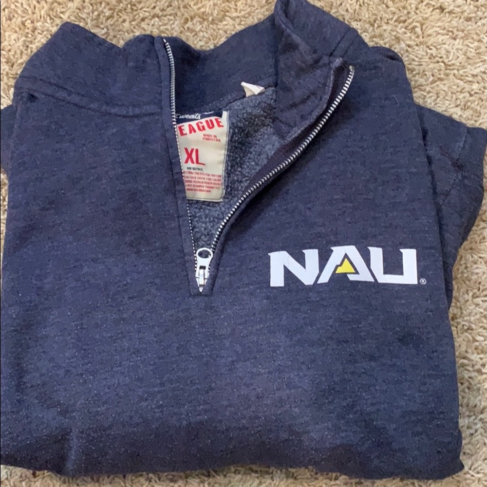 Northern Arizona university quarter zip jacket!